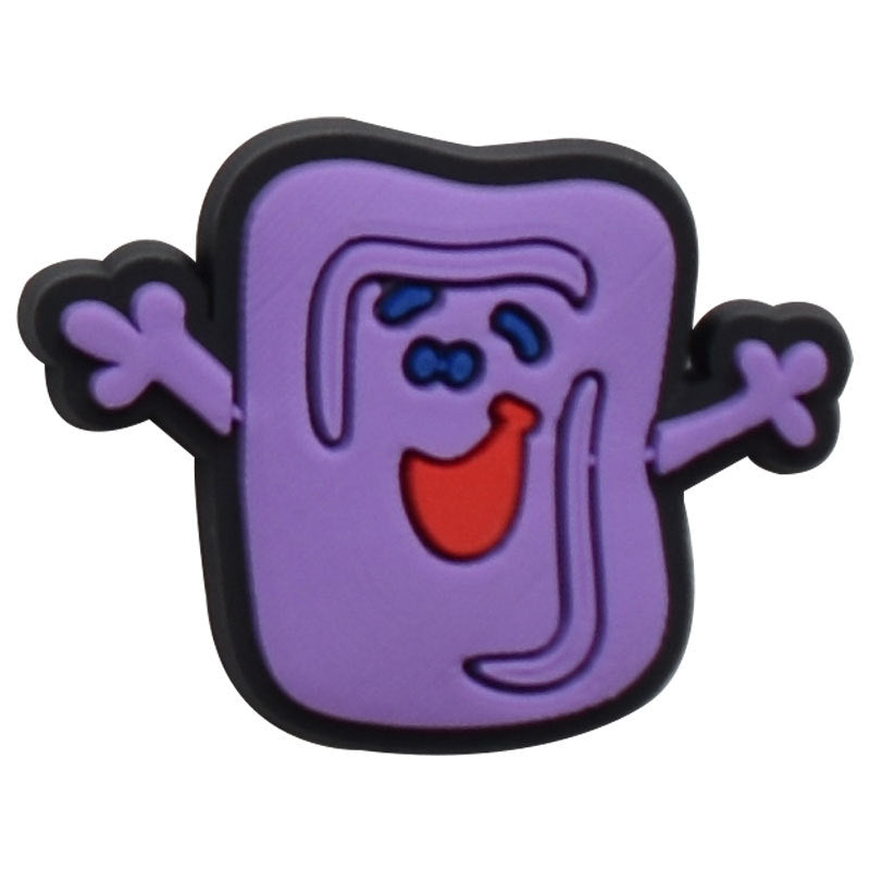 Wholesale  Random 100pcs cartoon PVC Soft Rubber Shoe Buckle Decoration