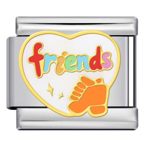 Wholesale  Italian Charm Bracelet 9mm DIY Splicing Friendship Series  Stainless Steel Composable Bracelet