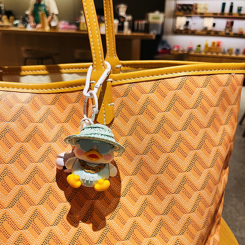 Wholesale Cartoon Panda PVC Soft Glue Cute Anime Keychains ACC-KC-HangLi009