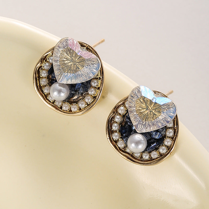 Wholesale Light luxury flower earrings