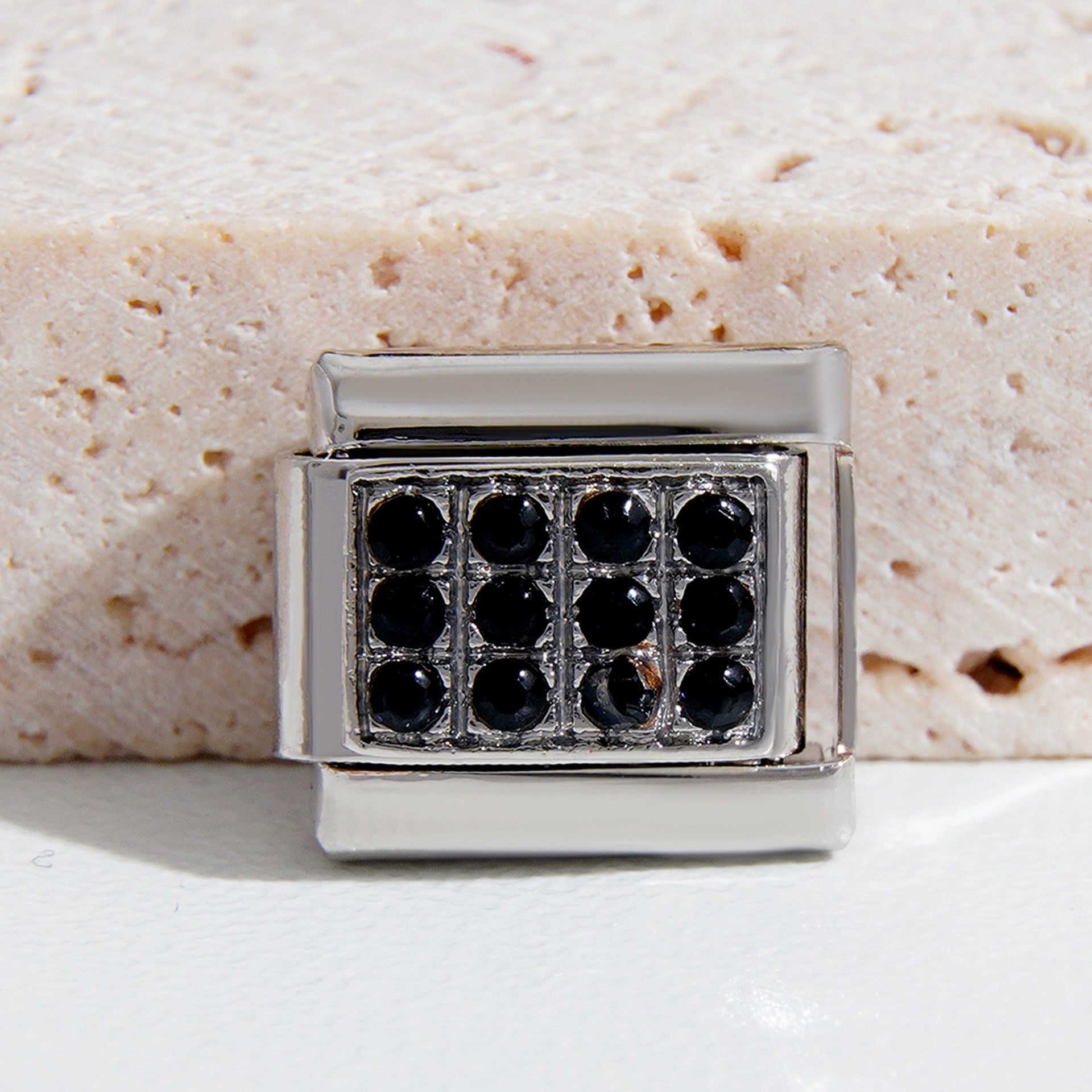 Wholesale  Italian Charm Bracelet 9mm DIY Splicing Points Stainless Steel Composable Bracelet