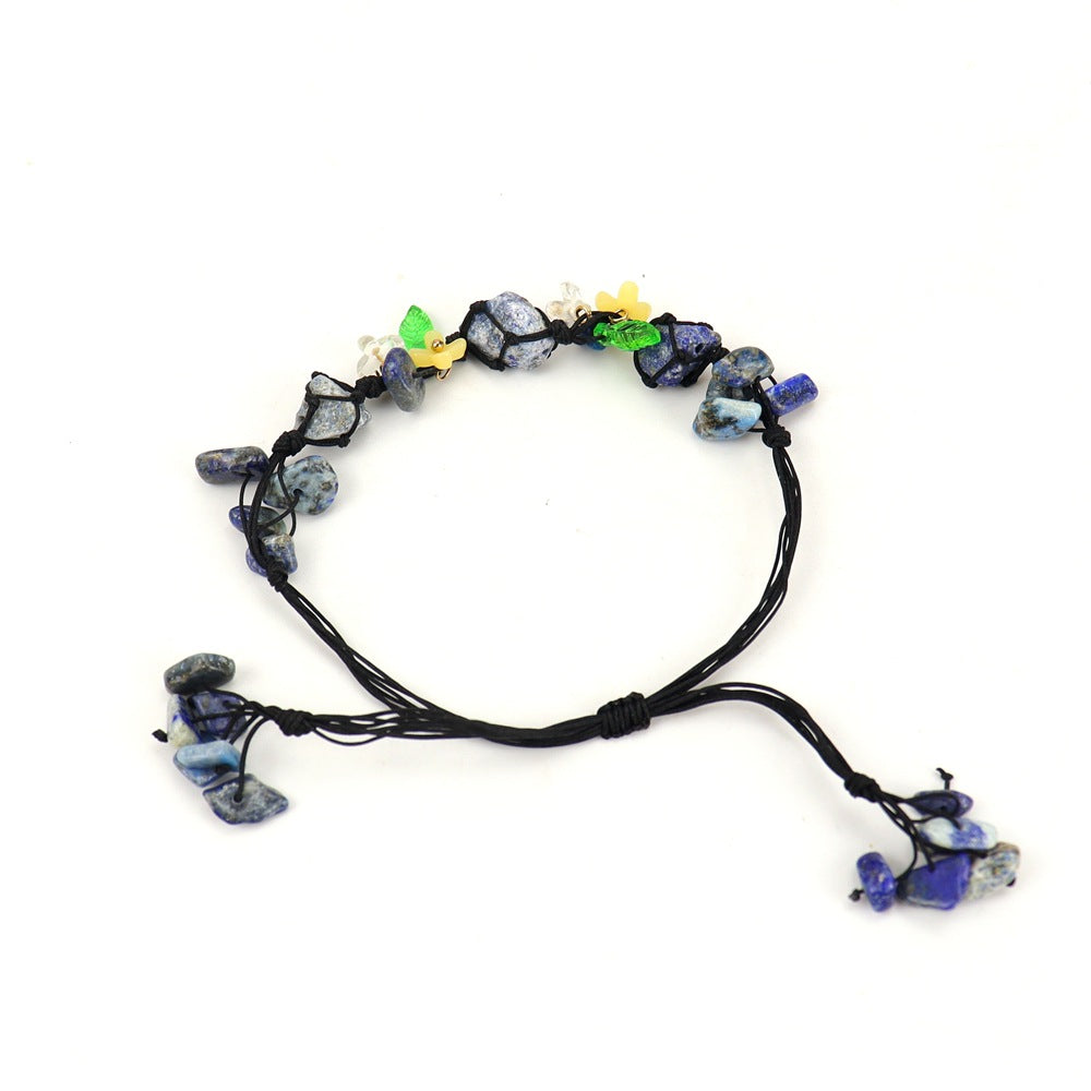 Wholesale Handmade Crystal Macrame Bracelet Geometric Design Unisex Jewelry Gift