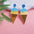 Wholesale  acrylic ice cream popsicle long earrings