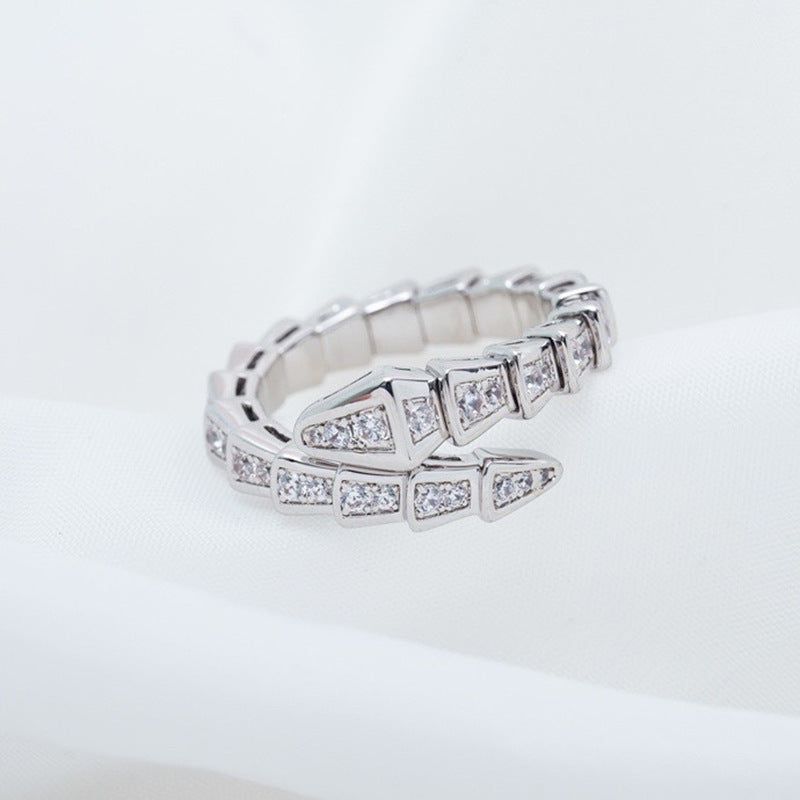 Wholesale snake ring spirit snake opening do not fade ring