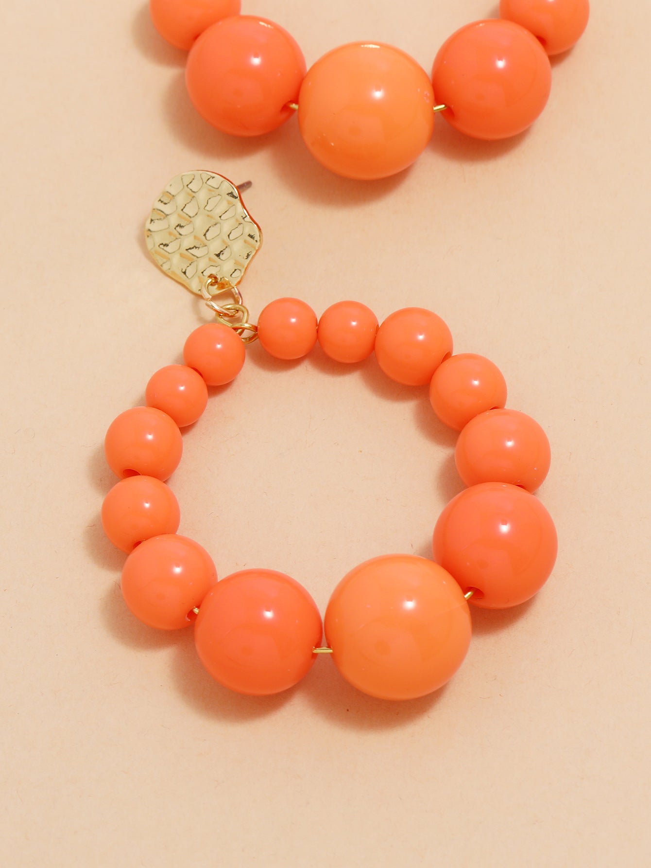 Wholesale Exaggerated Round Bead Earrings Bohemian Earrings ACC-ES-Qunq005