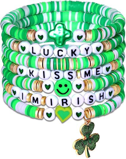 Wholesale Easter Colorful Soft Ceramic Bracelet Set