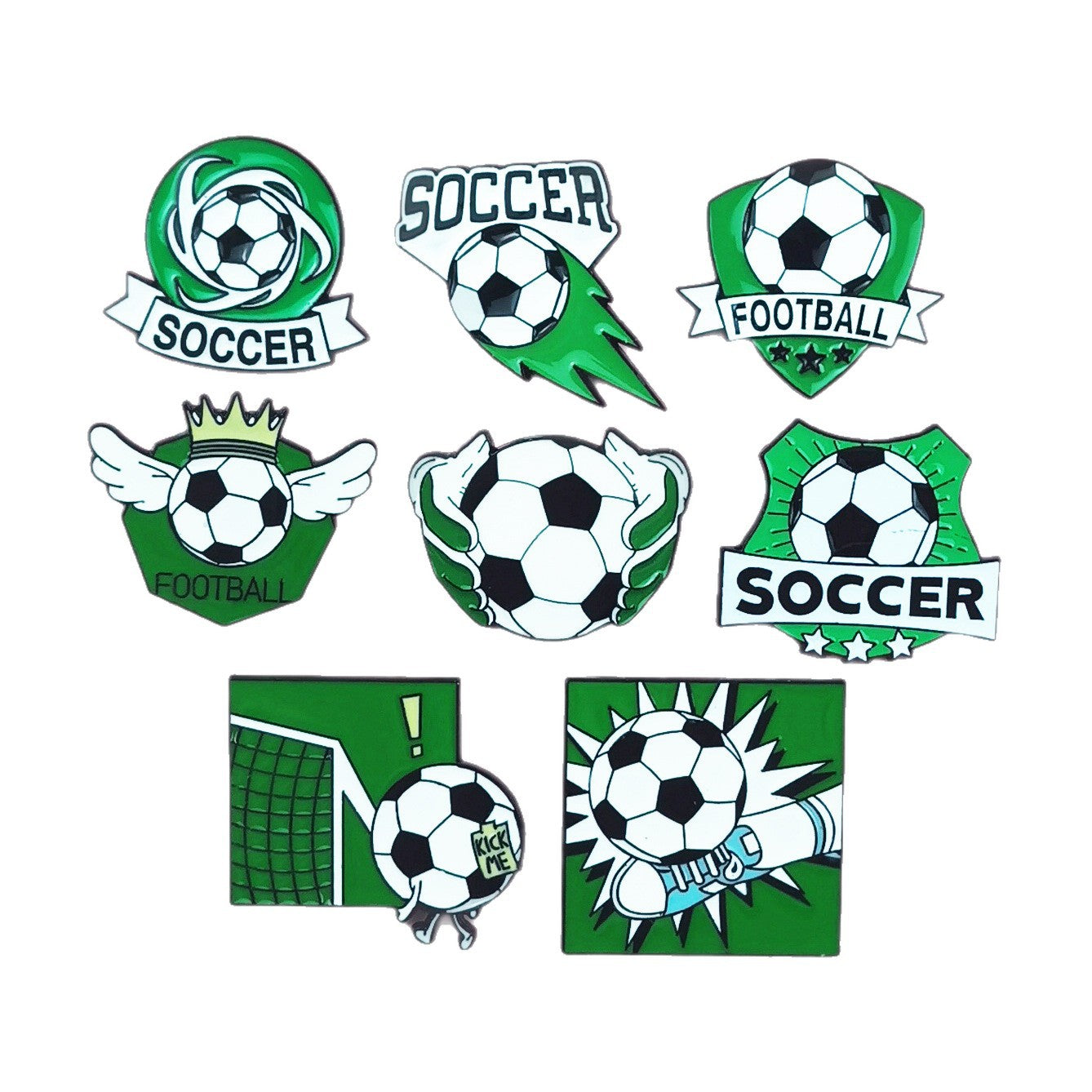 Wholesale  World Cup Football-Themed Shirt Brooch