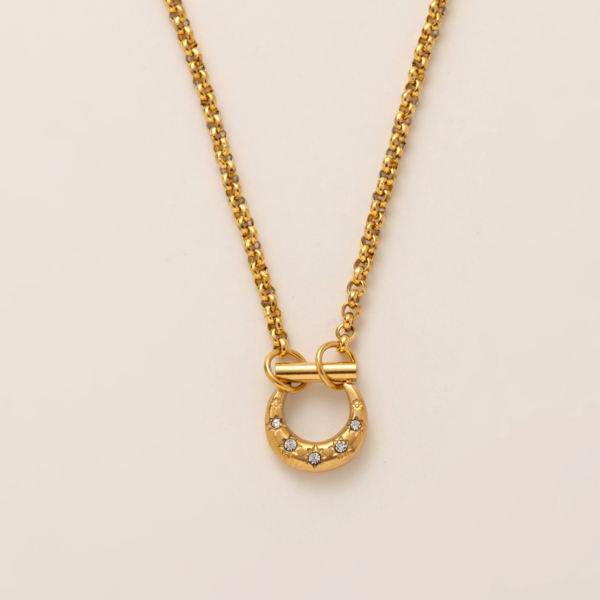 Wholesale Stainless Steel Hand-Painted Floral Heart  long Necklace