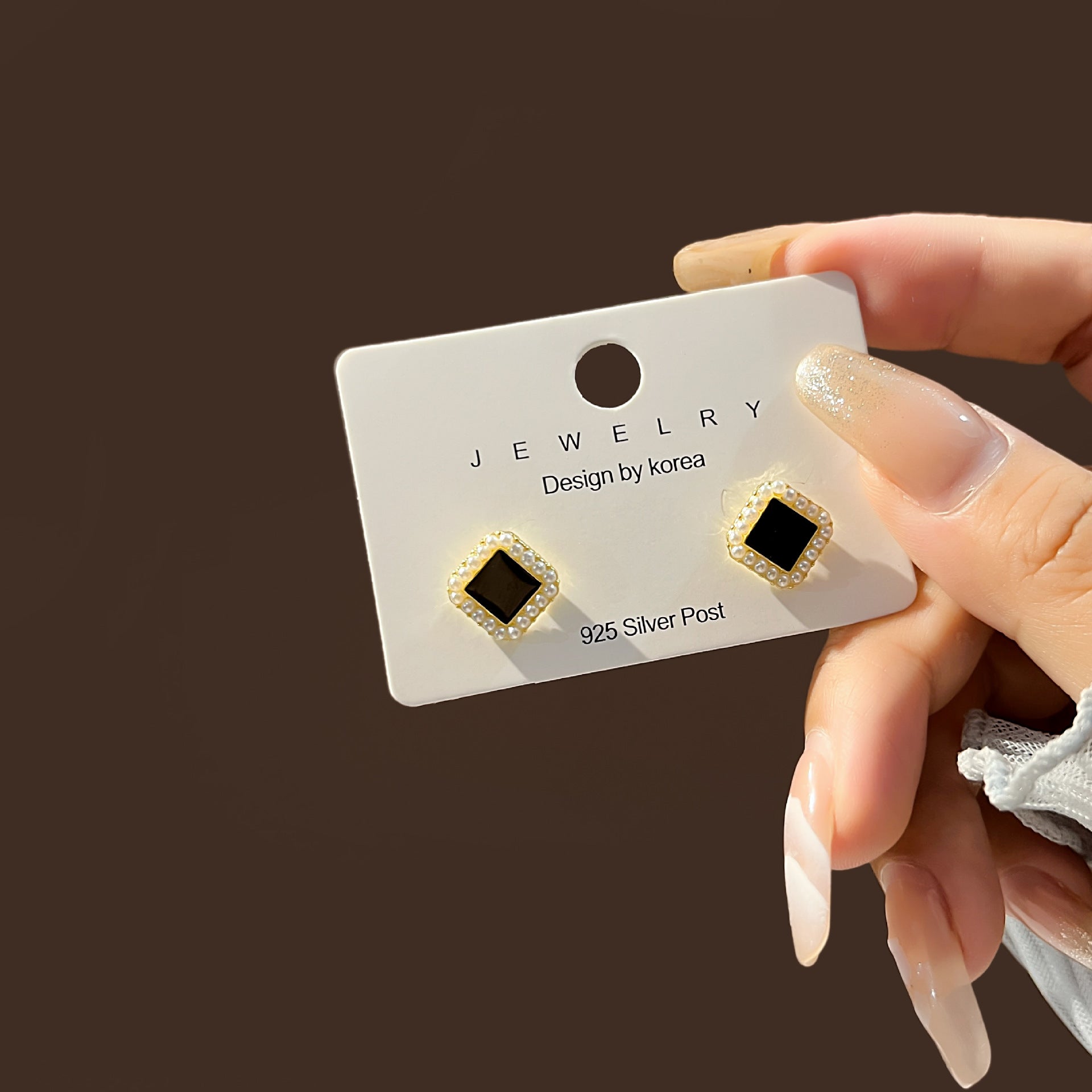 Wholesale Vintage Butterfly Hollow Blue Five-pointed Star Earrings