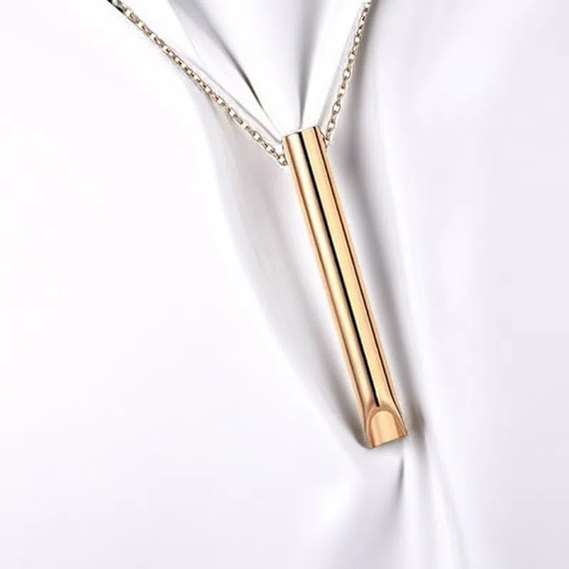 Wholesale Titanium Steel  Vacuum Electroplated Necklace