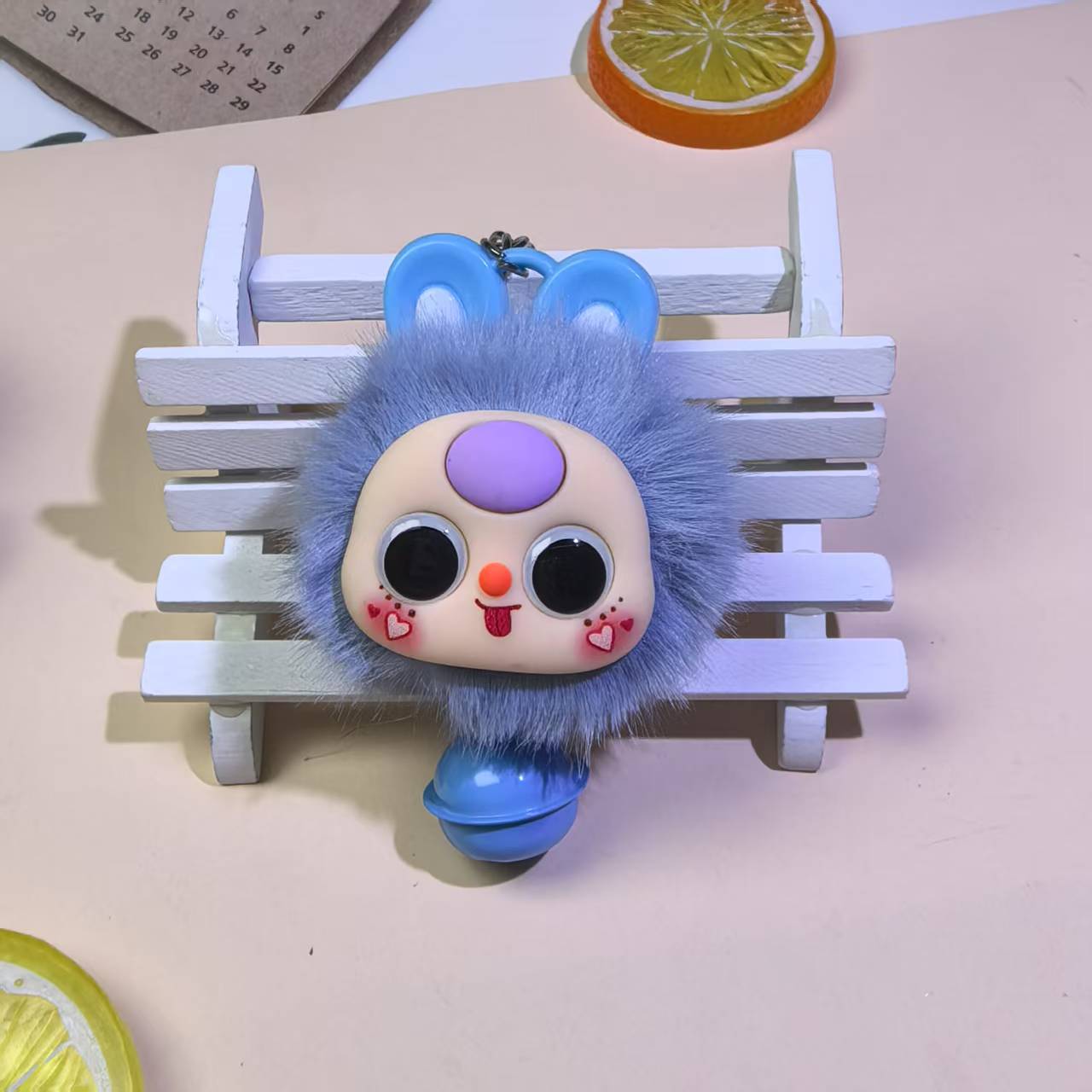 Wholesale Cute cartoon plush keychain