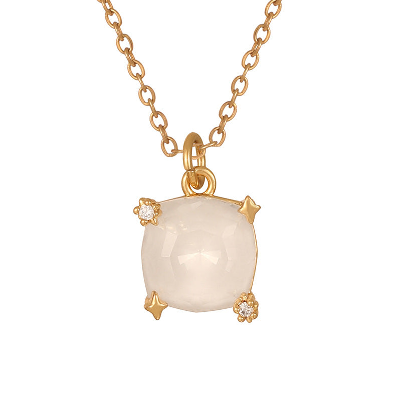 Wholesale Water Drop Zircon December Birthstone Necklace