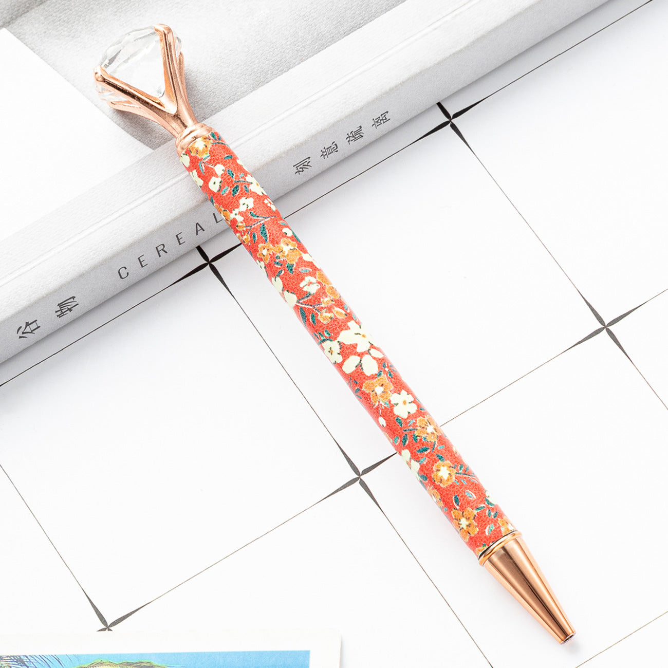 Wholesale Gold Powder Rotating  Pen