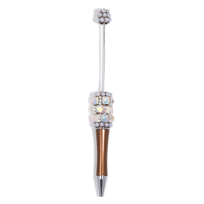 Wholesale 5pcs/ set Creative DIY Beaded Pen with High-Quality Craftsmanship