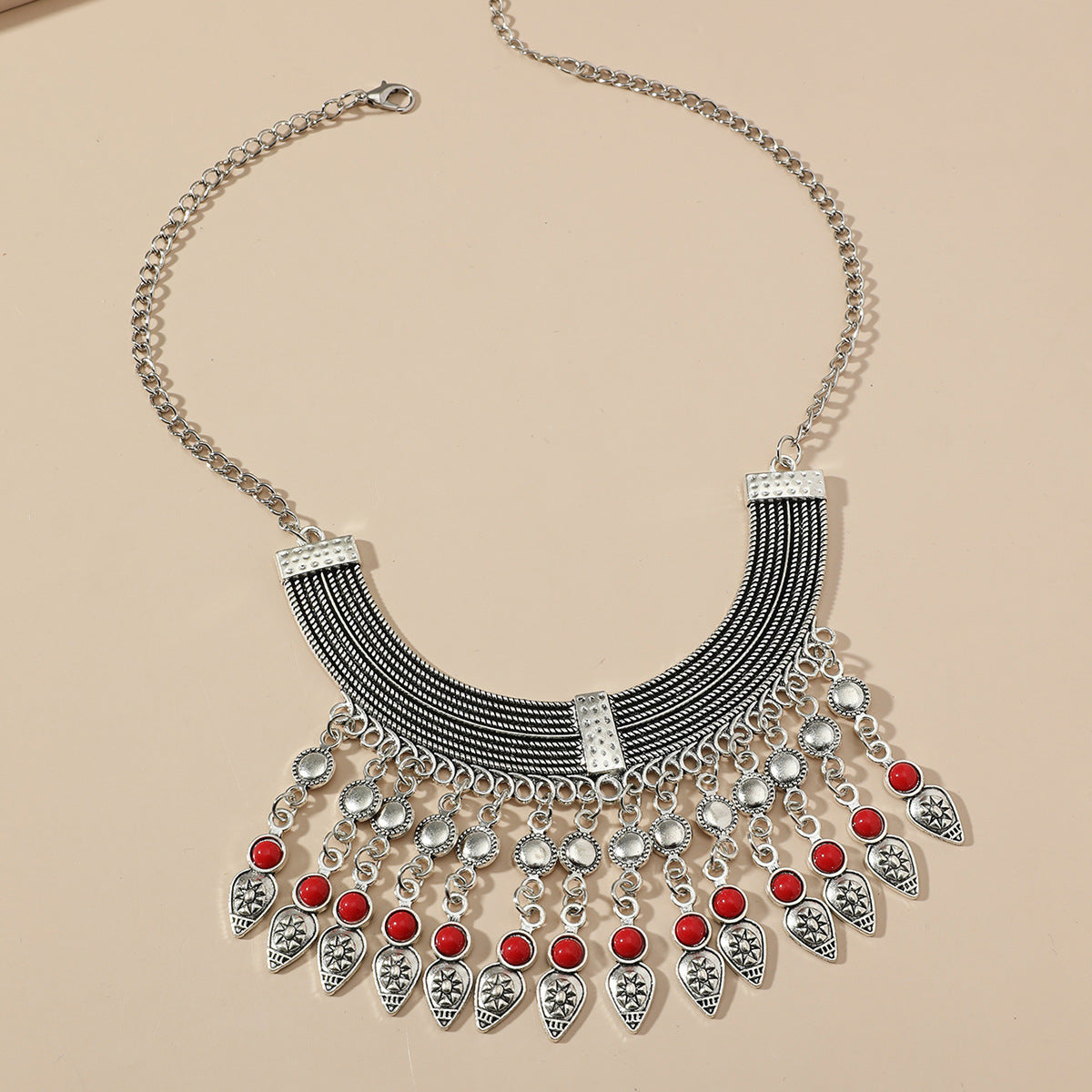 Wholesale Vintage Turquoise Alloy Necklace ACC-NE-JunJie005