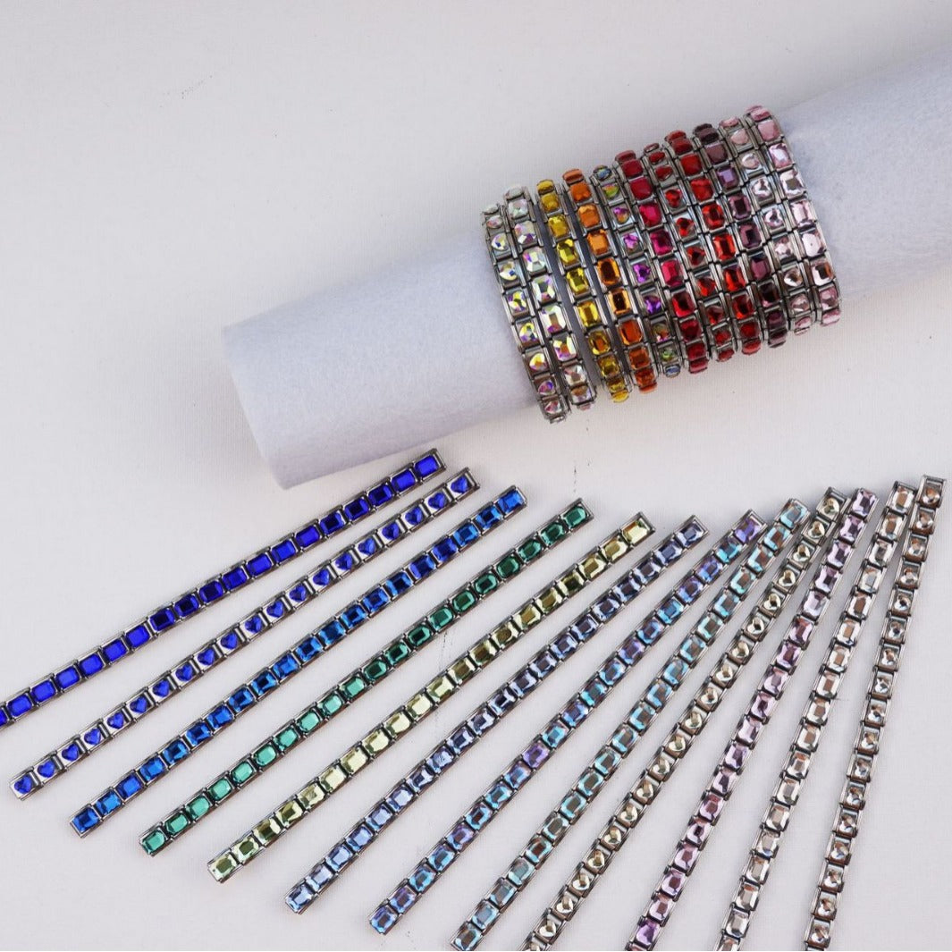 Wholesale 5pcs Italian Charm Bracelet Charm Module Stainless Steel Bracelet 9mm DIY Pattern Free Stitching Detachable Composable Bracelet ACC-BT-DaLiang023