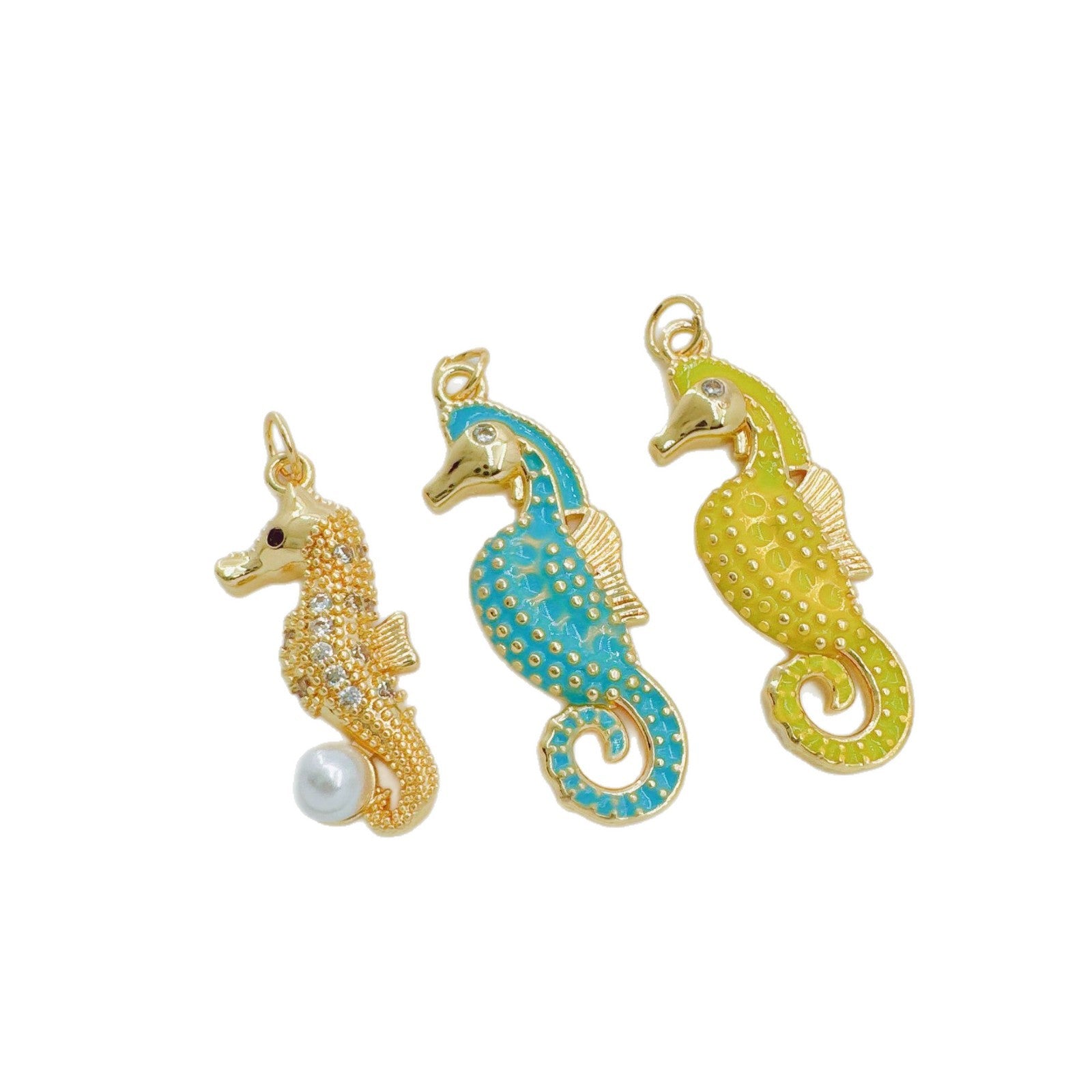 Wholesale Gold Plated Copper Pendant Necklace European Style Oil Painting Design Jewelry Accessory for Resale