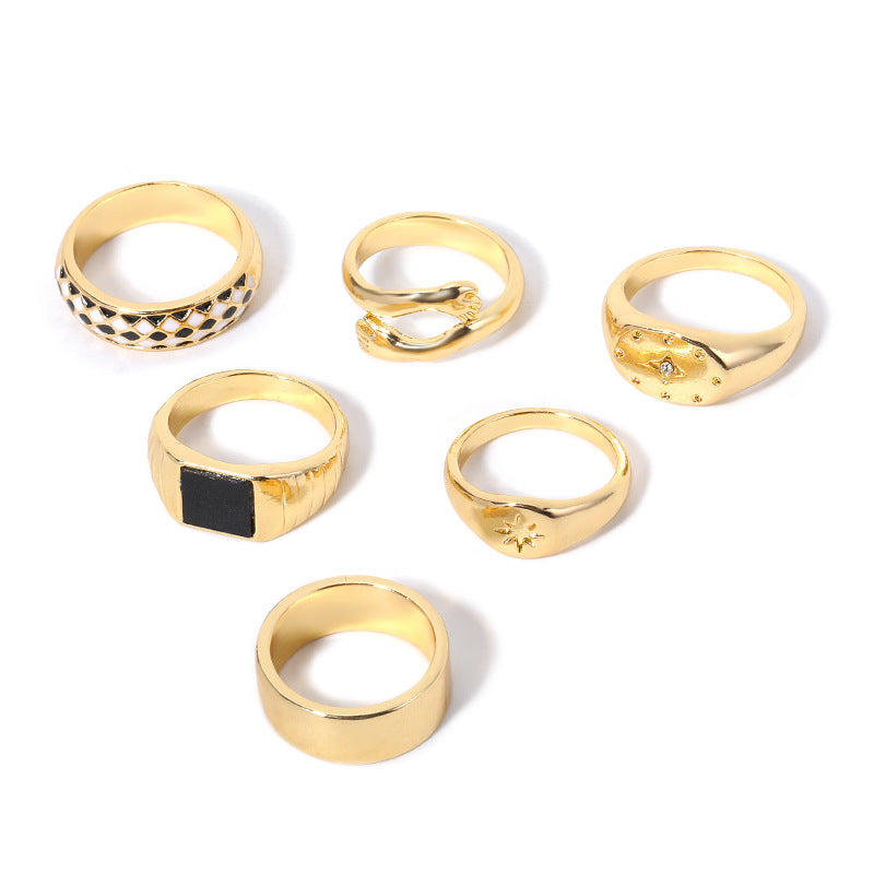 Wholesale Gold Plated Alloy Ring suit