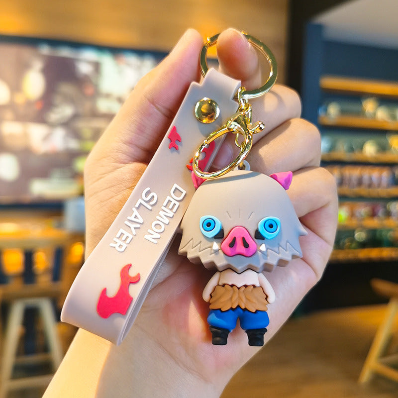 Wholesale Cartoon Cute PVC Keychains ACC-KC-FanChe006