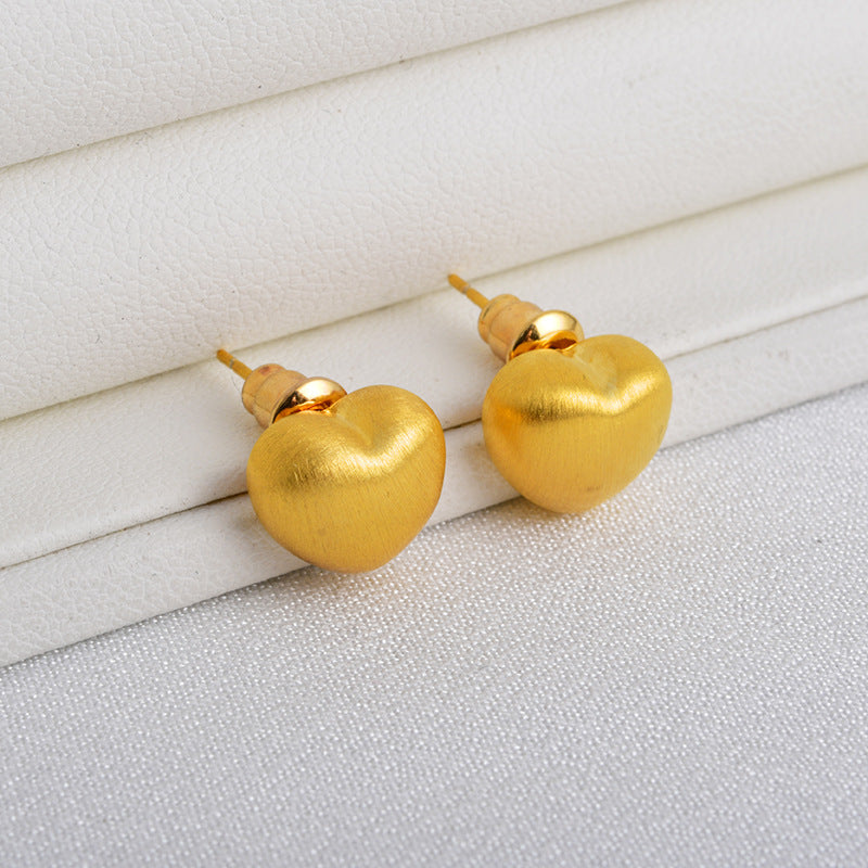 Wholesale Love Small Ear Studs  Heart Earrings