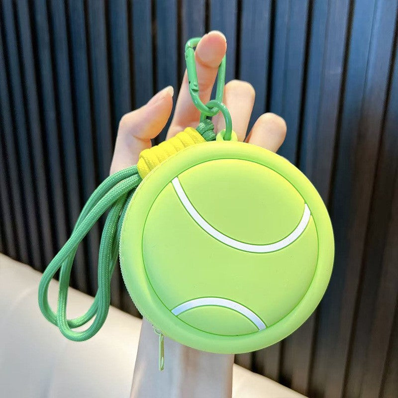 Wholesale Acrylic Tennis Tassel Keychain - Trendy Car Key Accessory for Everyday Use