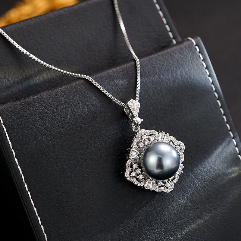 Wholesale  Light Luxury All-match Earrings Necklace suit