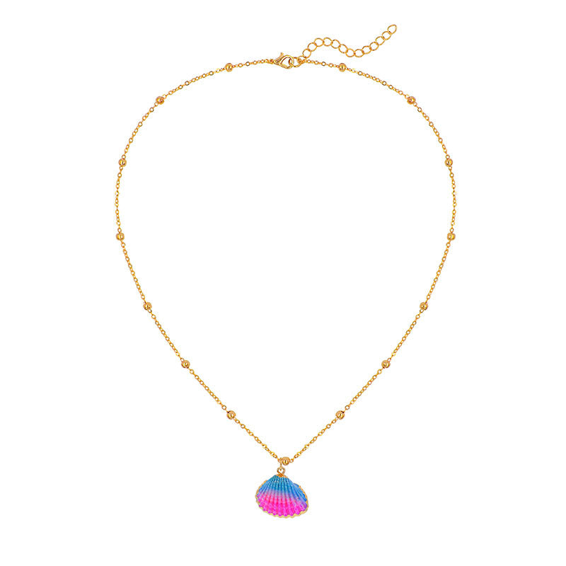 Wholesale Natural Shell Bohemian Conch Shell Necklace