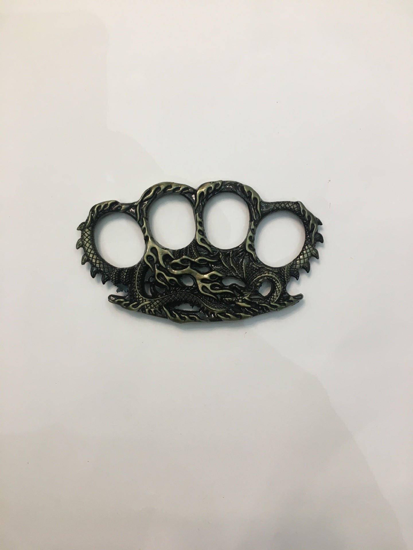 Wholesale  Aluminum Alloy Thickened Four-Finger Hand Support Keychain Accessories