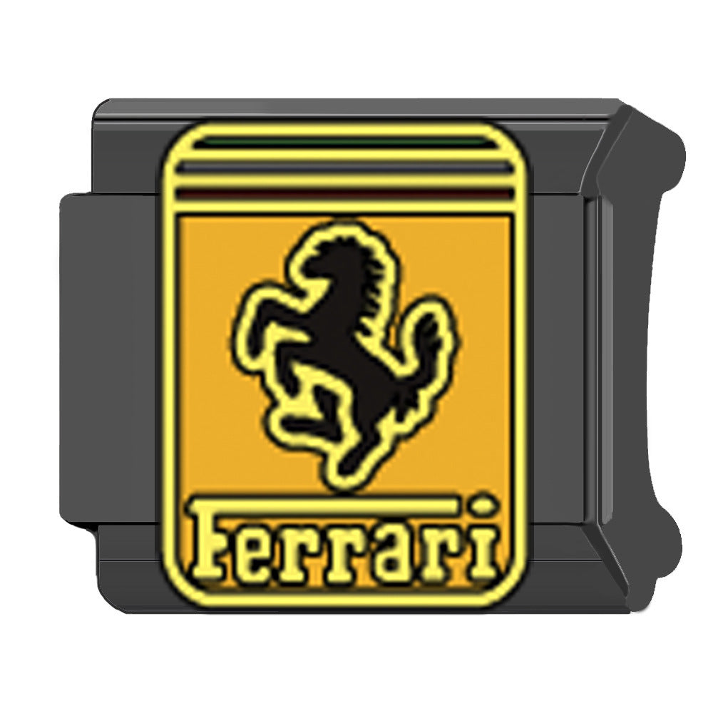 Wholesale   Italian Charm Bracelet 9mm DIY pink  Creative Stainless Steel Composable Bracelet