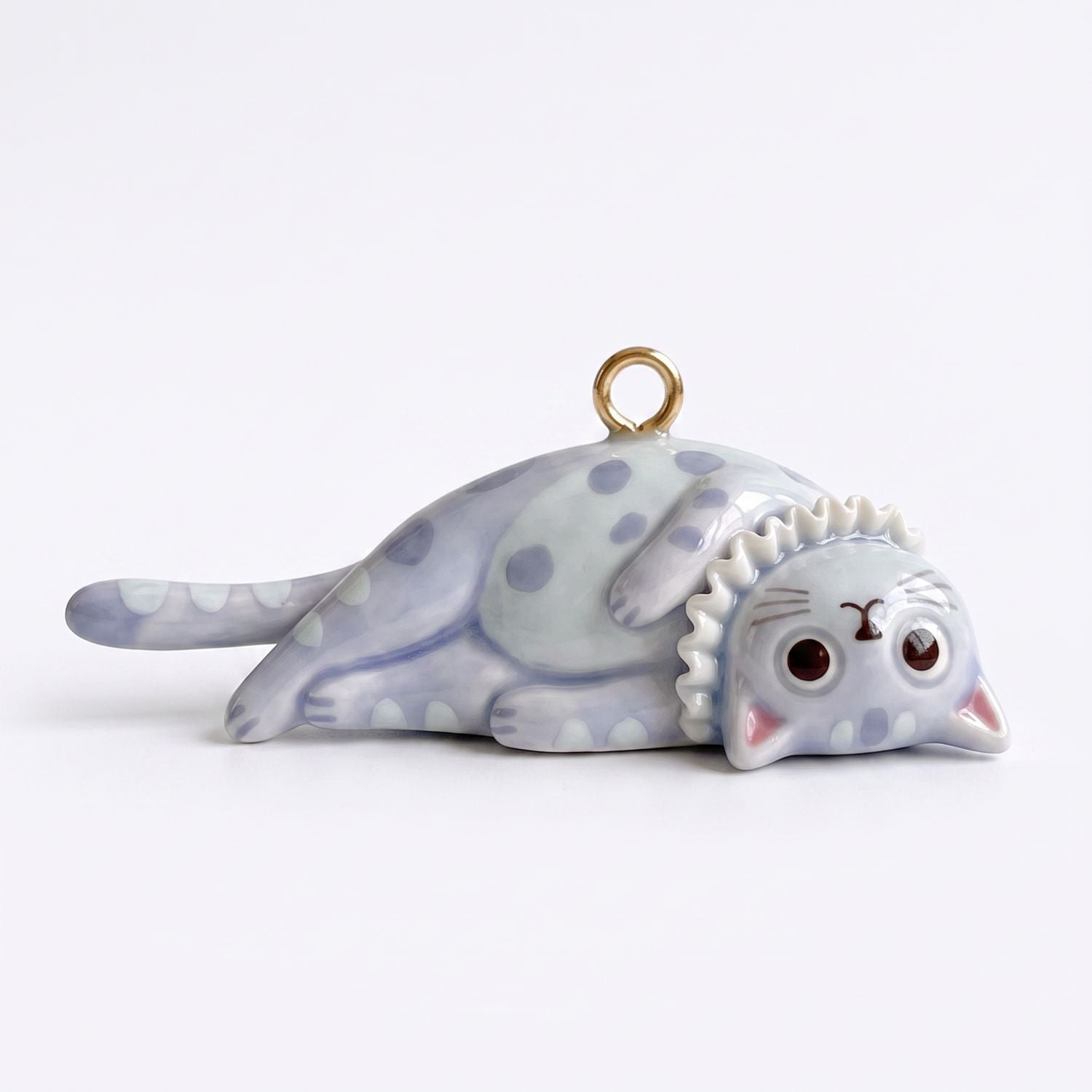 Wholesale Retro cute cat pendant lace f sleeping cat Siamese orange cat kitten pendant DIY necklace jewelry accessories