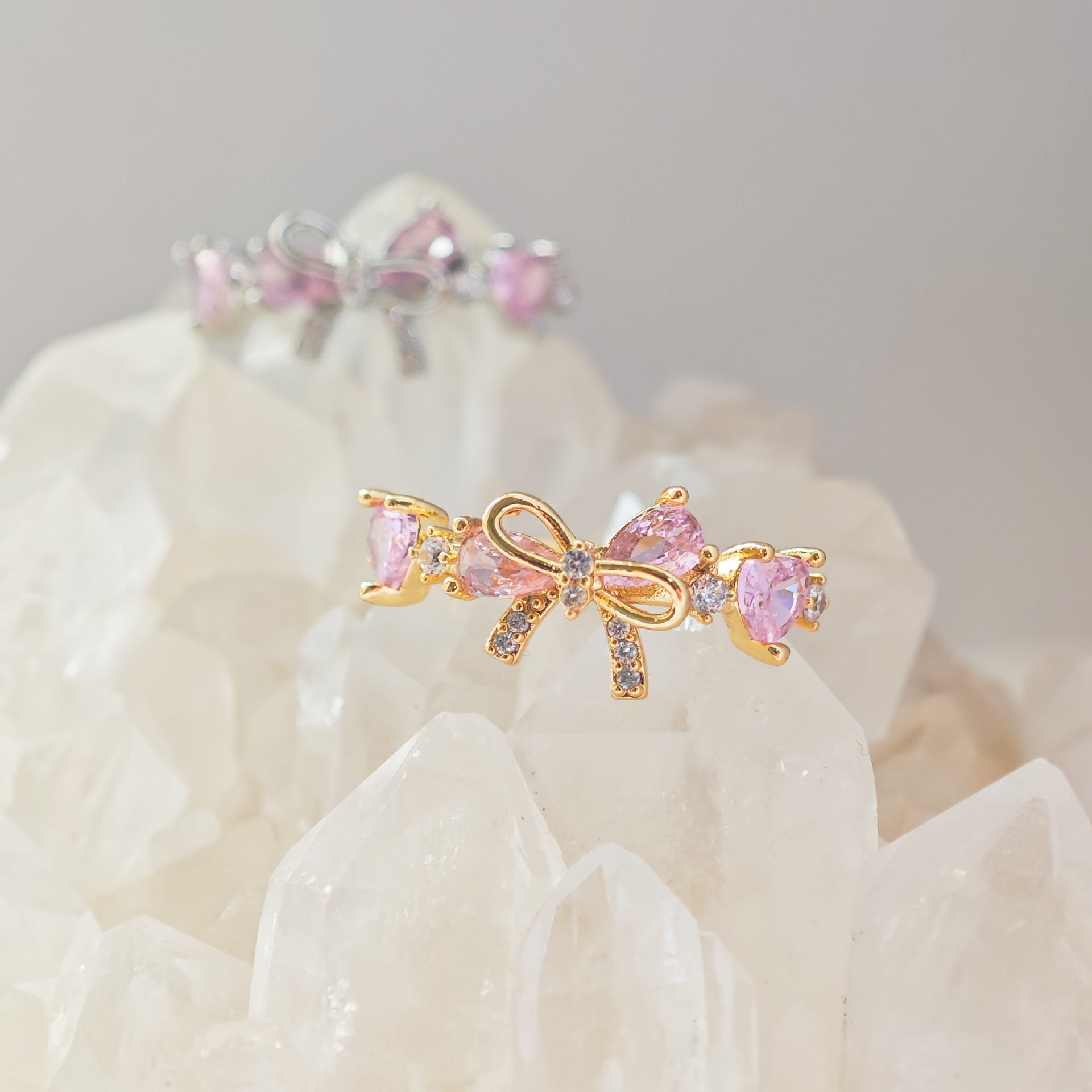 Wholesale  Cute Elegant Bow Open Ring