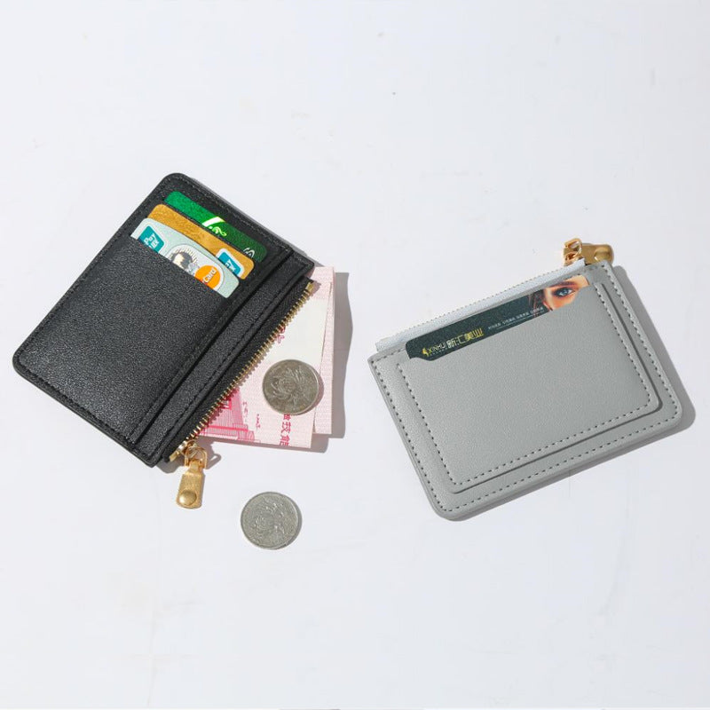 Wholesale Women's Ultra-thin Card Holder Candy Color Wallet