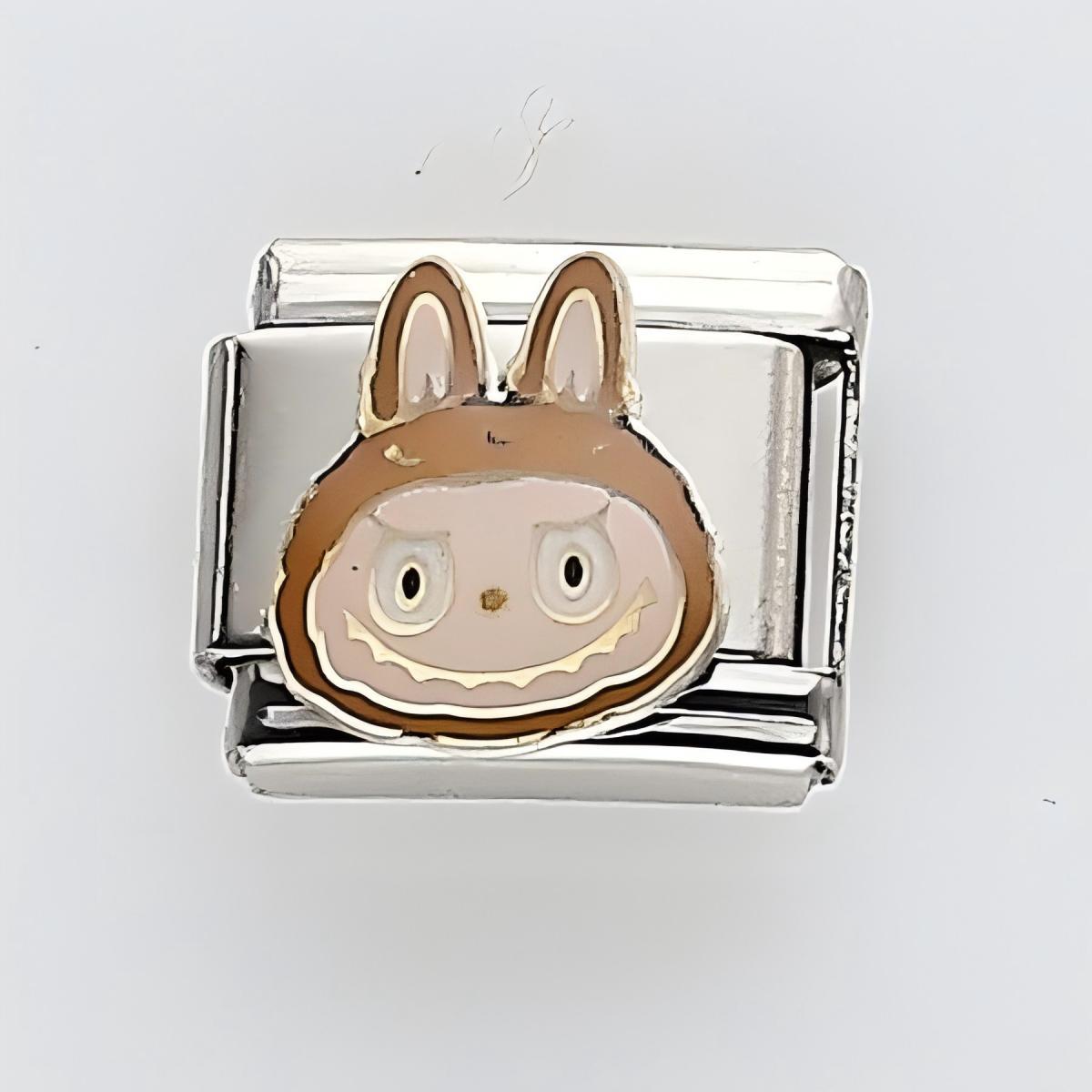 Wholesale 10pcs Italian Charm Bracelet 9mm DIY Splicing Cartoon Character Stainless Steel Composable Bracelet