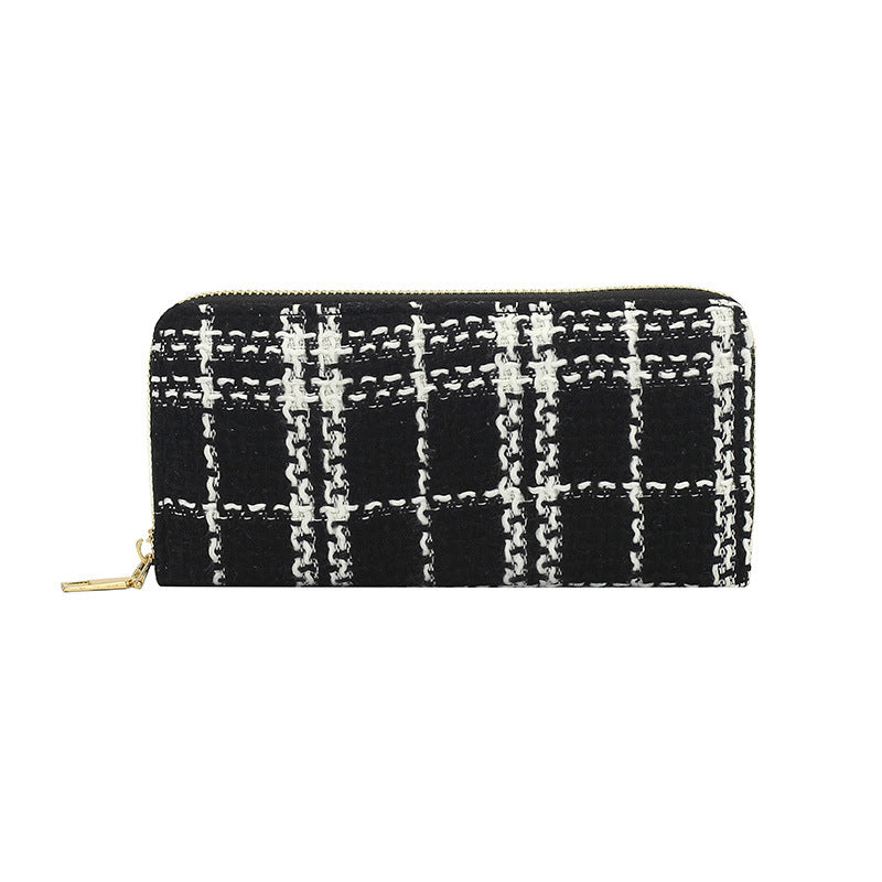 Wholesale Cotton and Linen Single Handle Clutch Wallet ACC-WT-Kuans005
