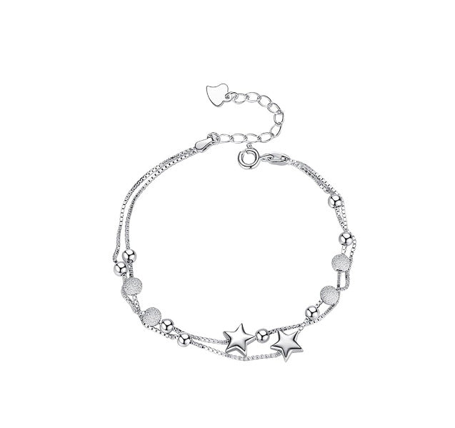 Wholesale Heart Wing Rhinestone Bracelet Women Fashion Jewelry Accessory Valentine Gift