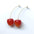 Wholesale Fruit Cherry Ear Drop Cute Earrings