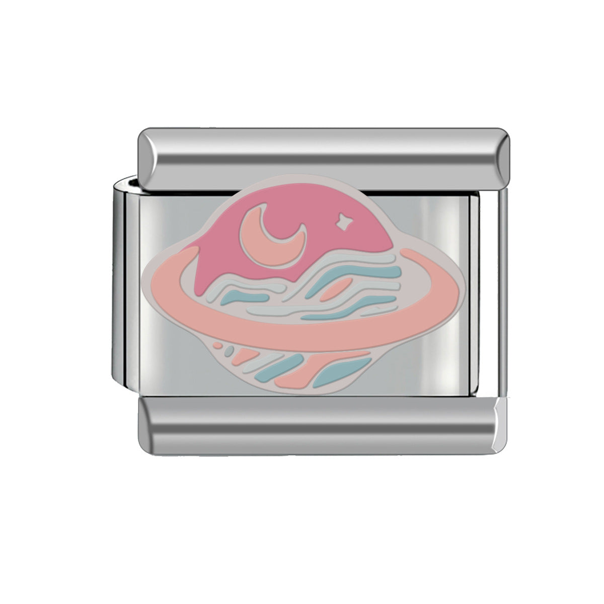 Wholesale Italian Charm Bracelet 9mm DIY Splicing Cute Creative Stainless Steel Composable Bracelet