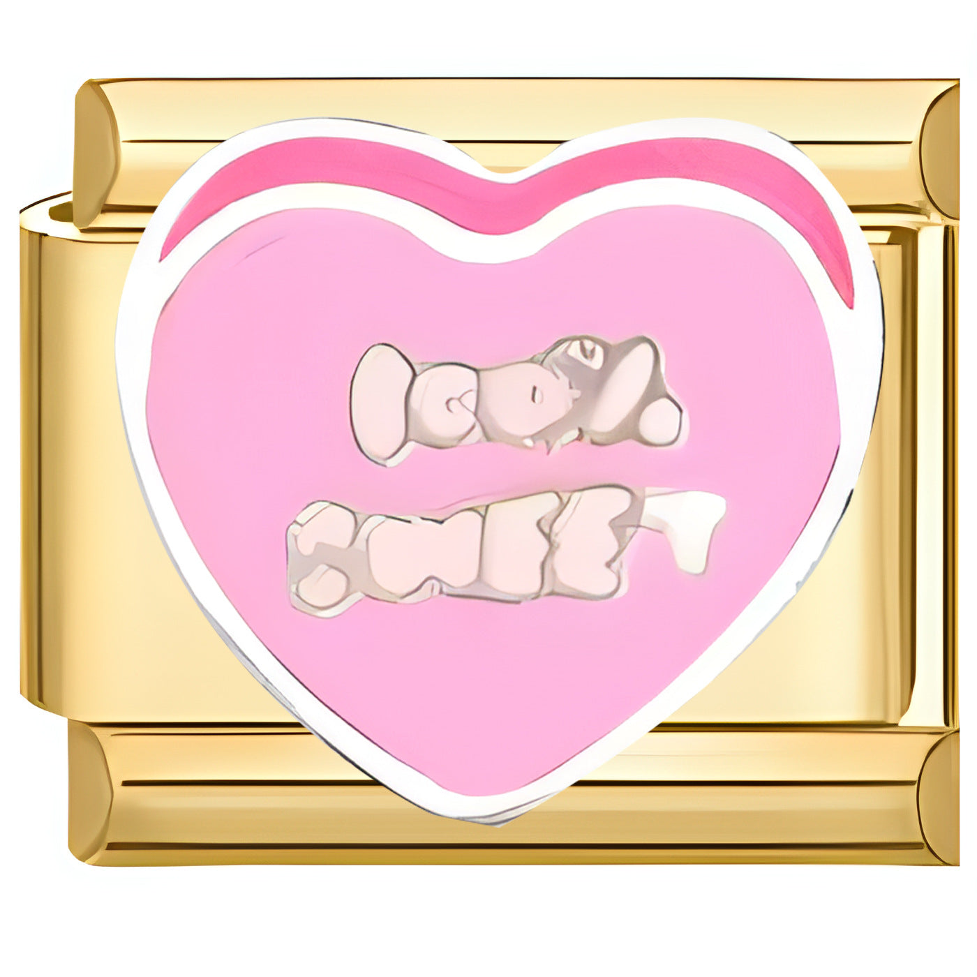 Wholesale Italian Charm Bracelet 9mm DIY  beautiful girl  Creative Stainless Steel Composable Bracelet