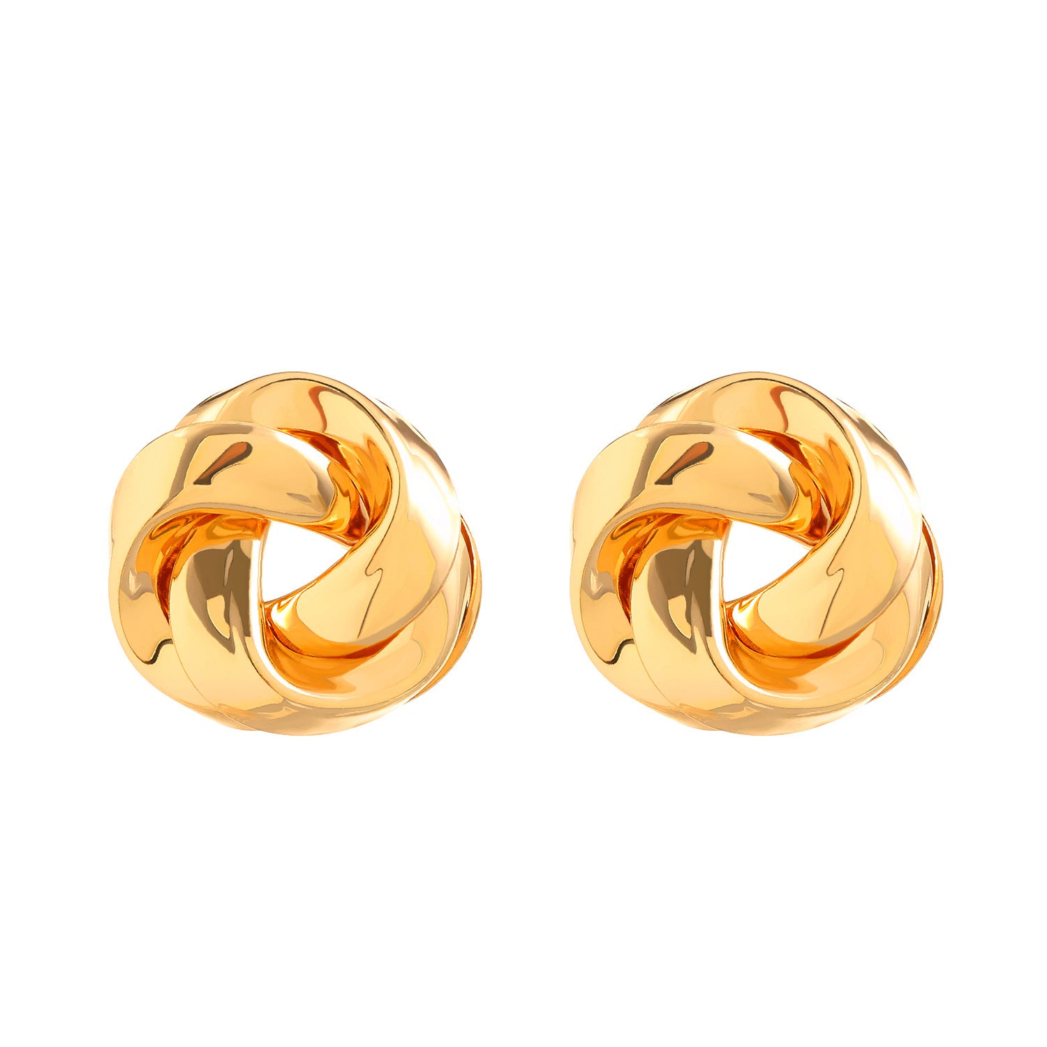 Wholesale Stylish Women S Twisted Knot Jewelry Set With Alloy Necklace Earrings Ring Fashion Everyday Accessory Boutique Resale