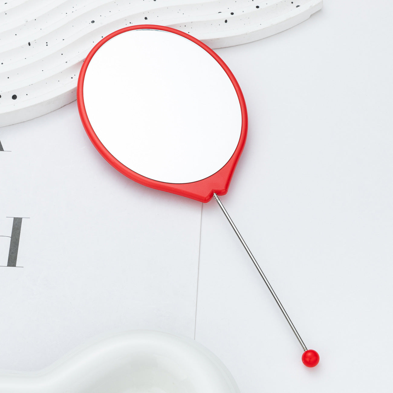 Wholesale DIY Beadable Handheld Makeup Mirror