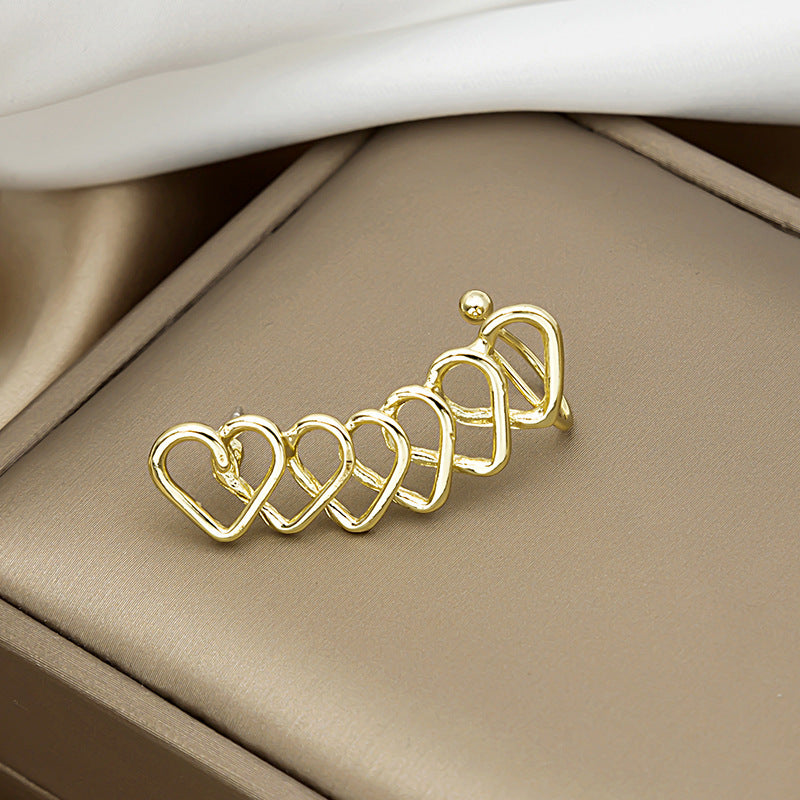 Wholesale  full diamond butterfly snake-shaped earrings