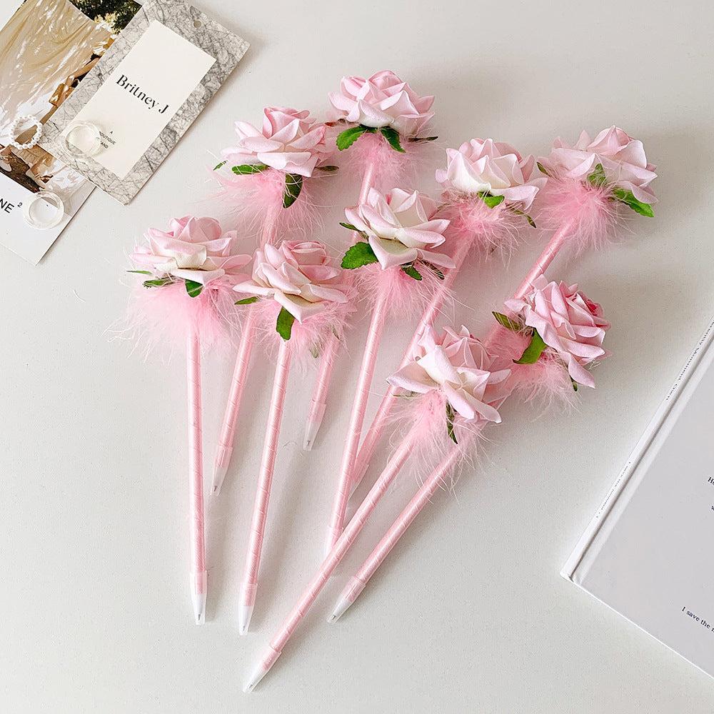 Wholesale  rose gift pen creative fun ballpoint pen