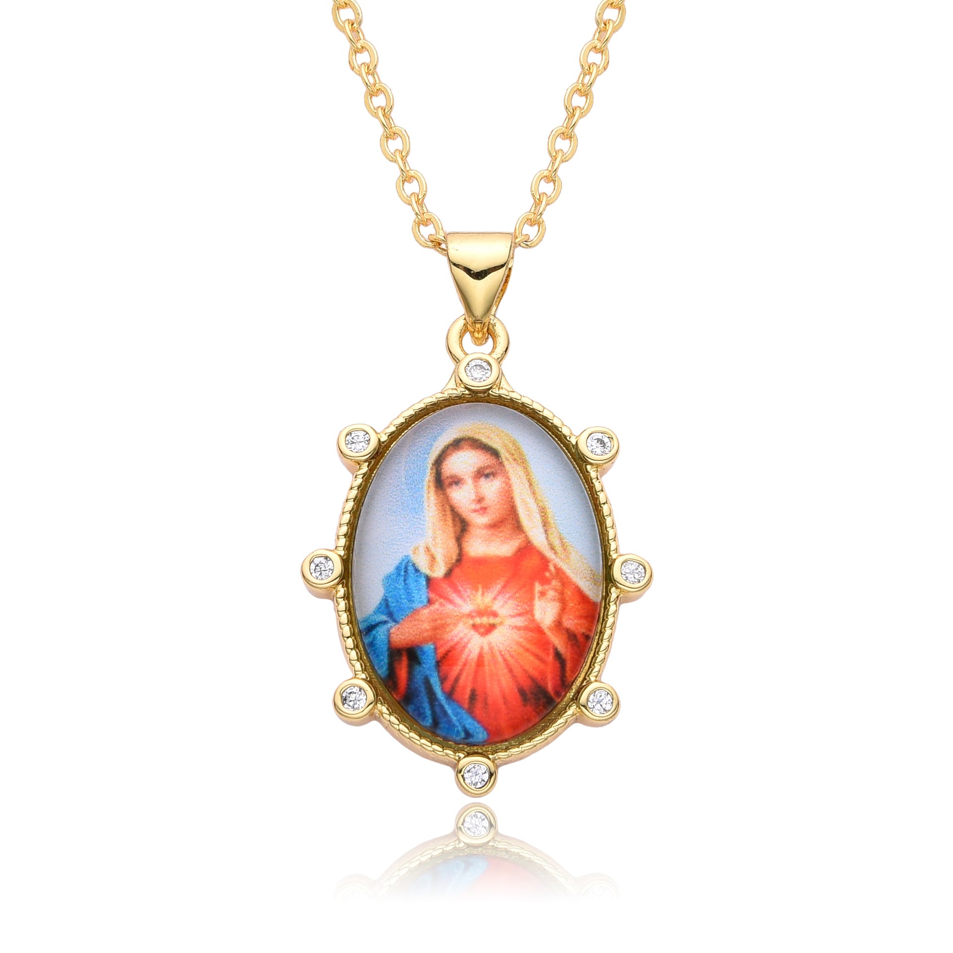 Wholesale retro portrait pendant women's jewelry necklace