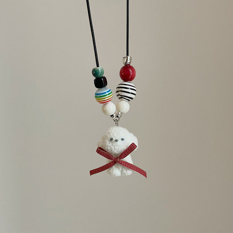 Wholesale Tourmaline  Necklace  Light Luxury Clavicle Chain