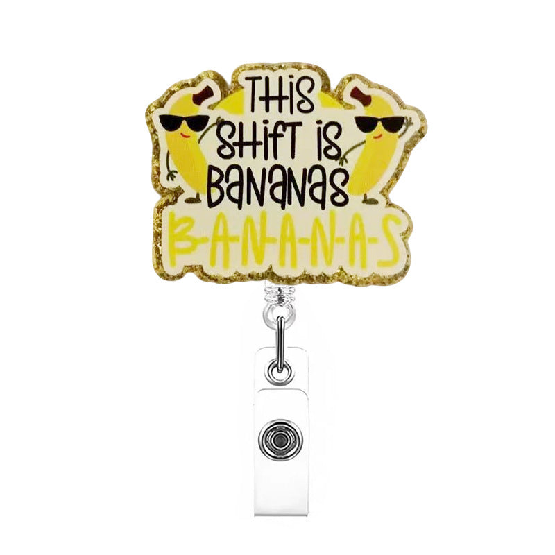 Wholesale acrylic retractable Badge Reels