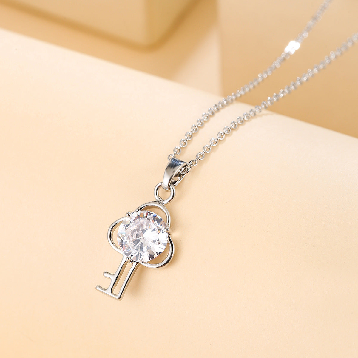 Wholesale Titanium Steel Necklace  Light Luxury All-match Simple Necklaces