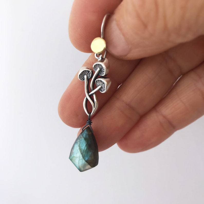 Wholesale Chic Vintage Mushroom Earrings for Women,  Alloy Jewelry Accessory Gift
