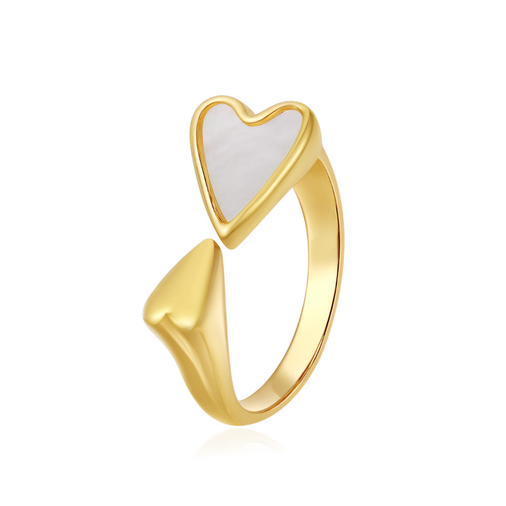 Wholesale Women' s Gold Plated Stainless Steel Cube Ring,  Trendy Boutique Resale Jewelry