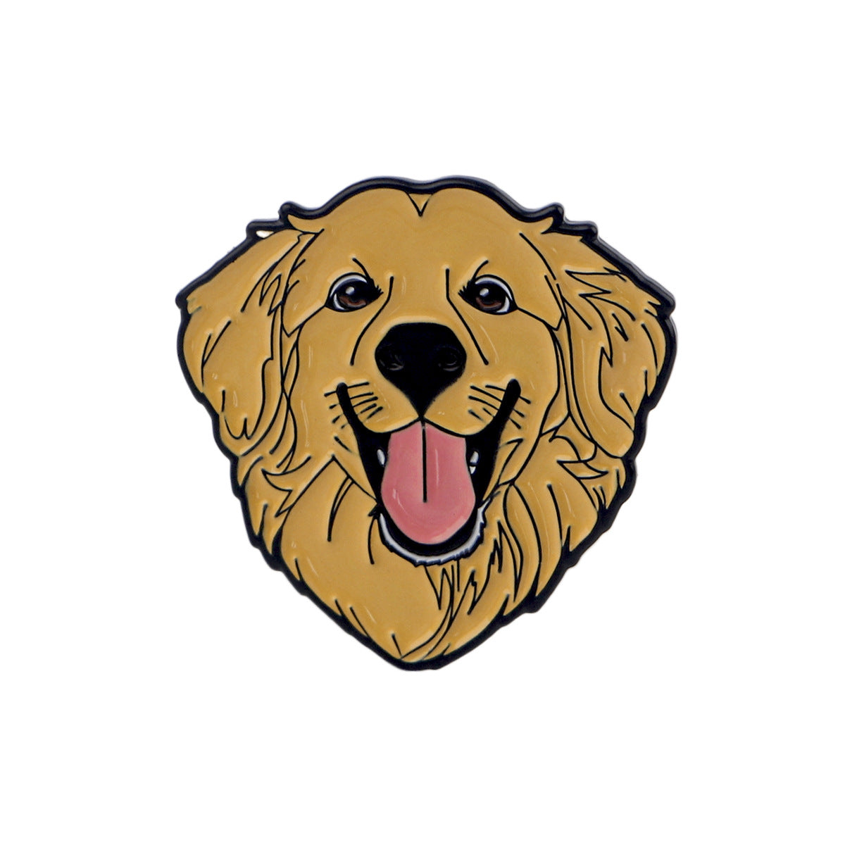 Wholesale Alloy cartoon pet cat dog animal brooch badge