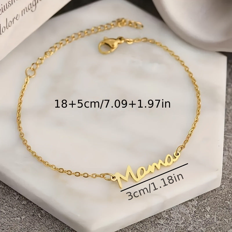 Wholesale Mama letter bracelet mother's day gift